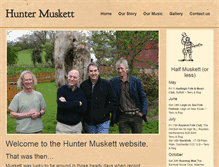 Tablet Screenshot of huntermuskett.com
